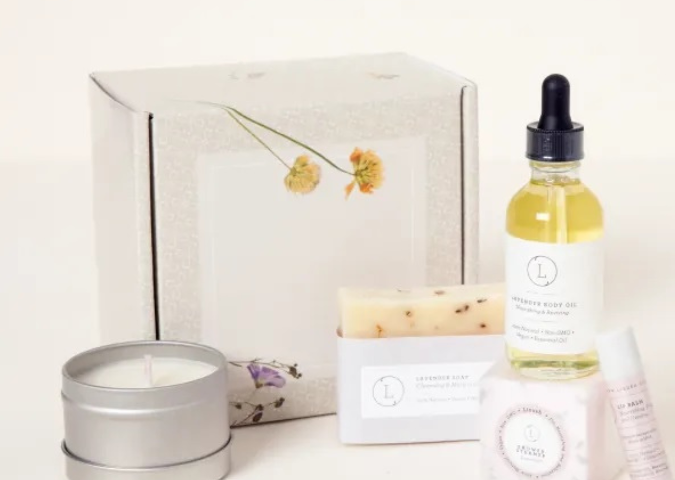Unwind Lavender  Gift set - Live, Laugh, Light - UGP