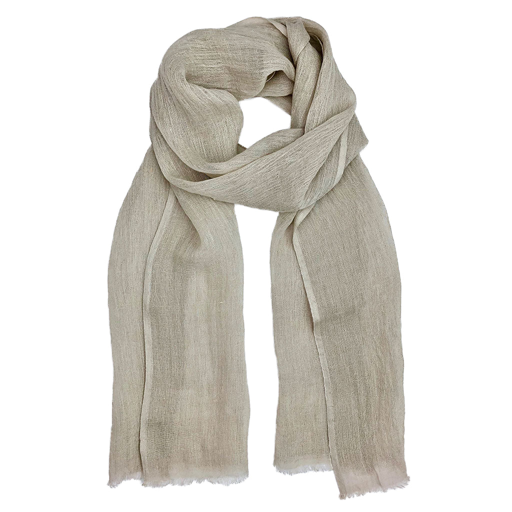Luxe Linen Artisan Scarf