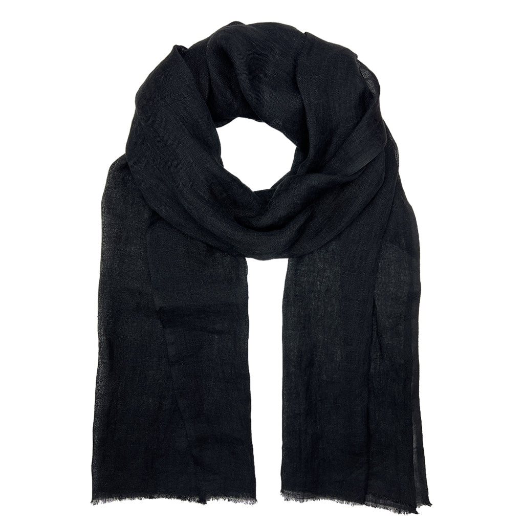 Luxe Linen Artisan Scarf